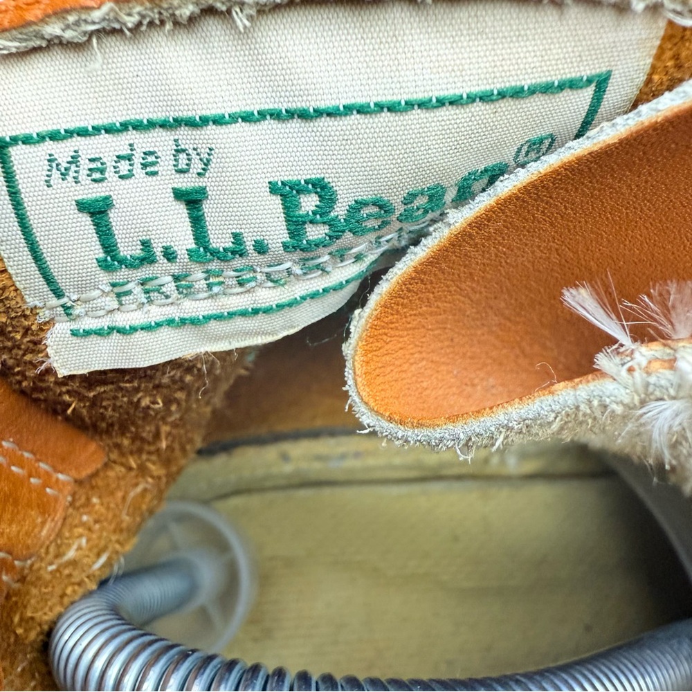LL Bean Women’s Size 6 Freeport Maine Hunting Duck Boots Brown Boots Vintage - Picture 9 of 11
